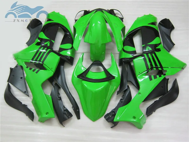 Aftermarket Обтекатели комплект для KAWASAKI Ninja ZX 6R 2007 2008 полностью из АБС-пластика ZX6R 636 07
