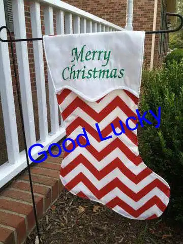 Christmas stocking garden flag (3)