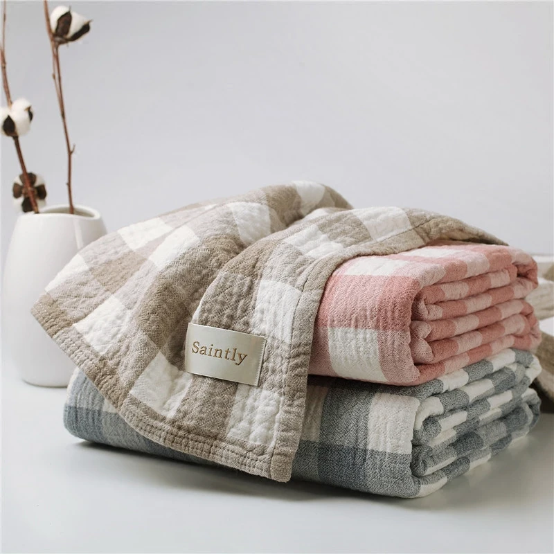 DecorForHome cotton single double gauze towel blanket air conditioning