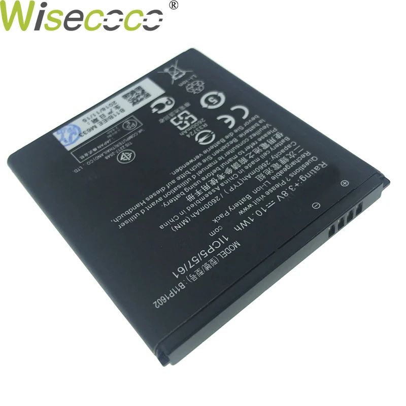 Wisecoco New Original 2600mAh B11P1602 Battery For ASUS Zenfone Go 5\