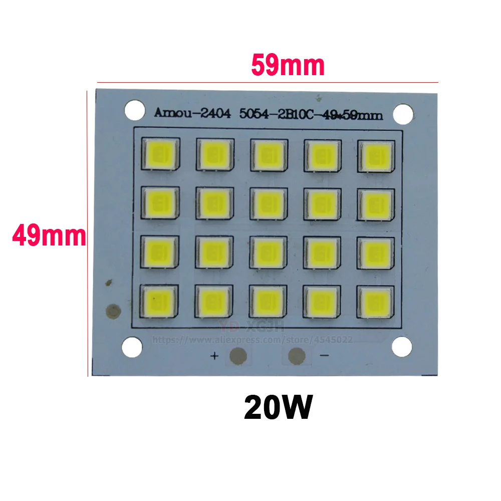 Светодиодный прожектор PCB алюминиевый 10 Вт 20 30 50 100 150 200 SMD 5054|Подвесные лампочки| |