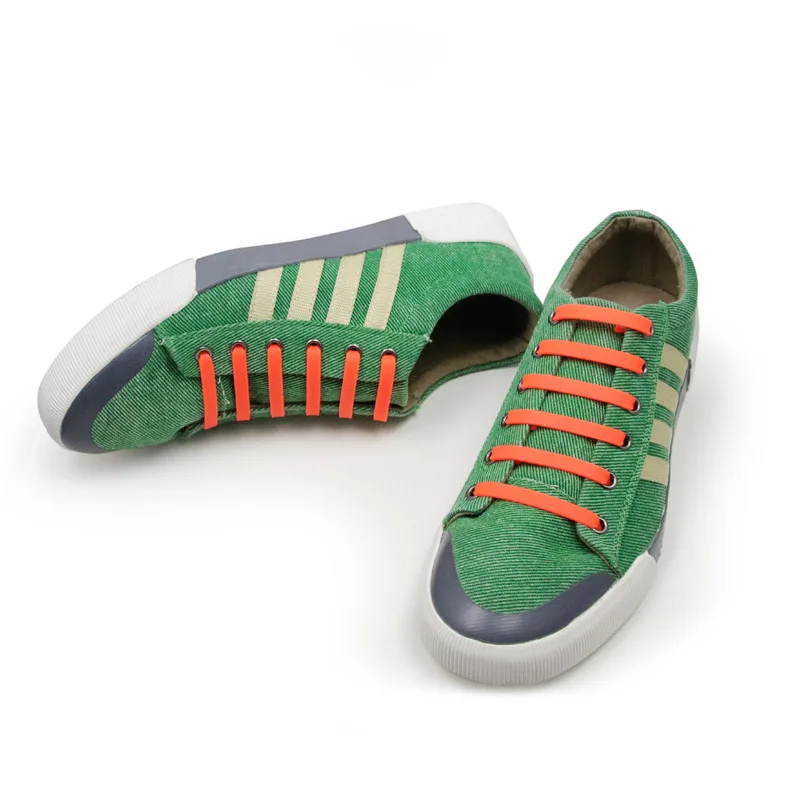 Shoelace No Tie Silicone Creative Shoelaces For Unisex Running Elastic Silicone Shoe Lace F002