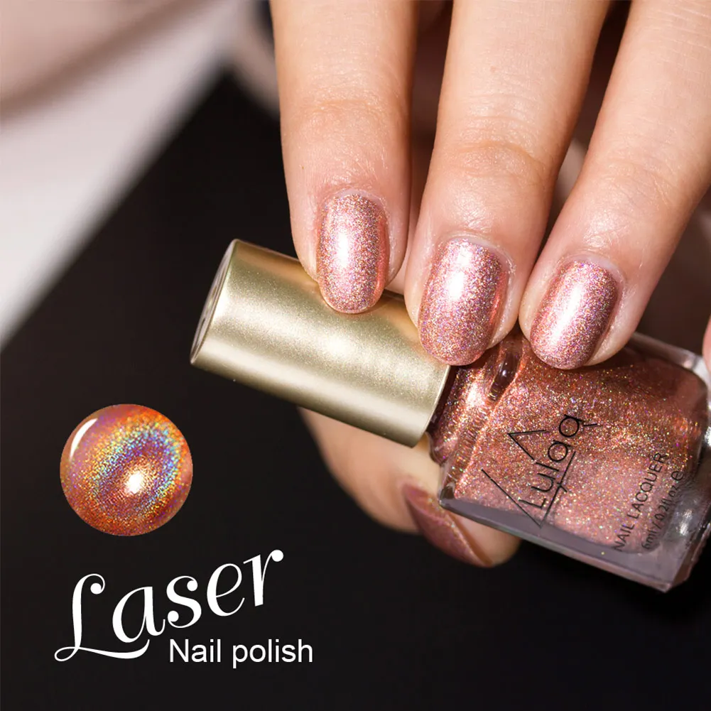 6 цветов блеск сквины лак для ногтей DIY 3D дизайн ногтей украшения Прямая поставка