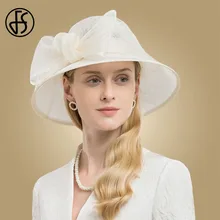 FS Elegant Beige White Black Pink Wide Brim Ladies Sinamay Womens Hat Elegant Big Bow Linen Wedding Fedoras Kentucky Derby Hats FS Elegant Beige White Black Pink Wide Brim Ladies Sinamay Womens Hat Elegant Big Bow Linen Wedding Fedoras Kentucky Derby Hats