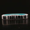 1 Piece Kids Silicone Custom Bracelets Personalized Wristbands Customized Name Wristands Bileklik Pulseira ► Photo 3/6