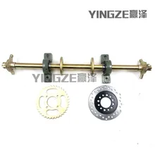 KARTING GO KART UTV Багги Звездочка диск ротор 65 см задняя ось с 3 отверстиями обод колеса фланцы