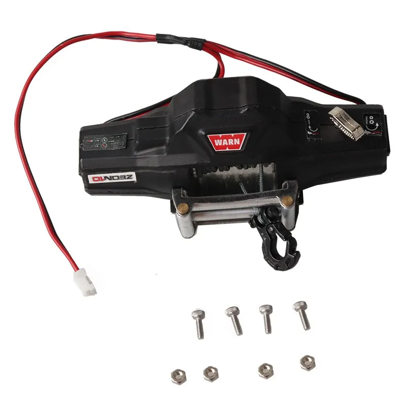 

RC Metal Automatic Double Motor Simulated Winch For 1/8 1/10 RC Crawler Car Axial SCX10 TRAXXAS TRX4 RC4WD D90