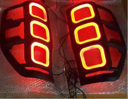 

One set Car bumper lamp for 2015~2018 for Everest Ranger taillight T7 LED Tail Lamp car accessories Everest rear lights