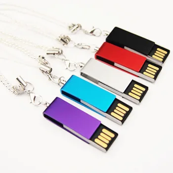 

Usb 2.0 Pendrive Usb Flash Drive 4gb 8gb Metal Key Chain Flash Drive 16gb 32gb Custom Logo 10Pcs Free Waterproof Business Drive