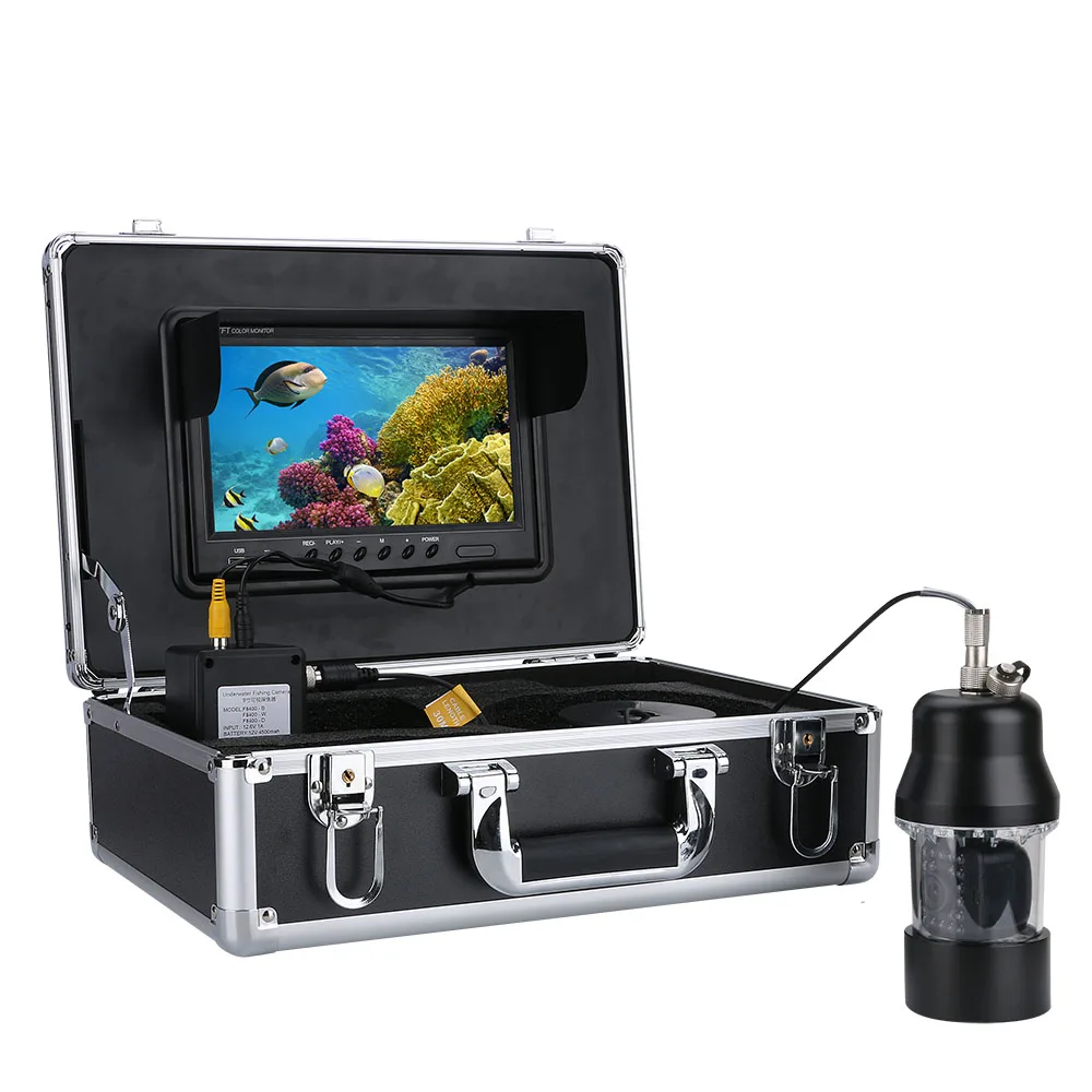MAOTEWANG 20 м 50 м 100 м " TFT DVR рекордер Подводный Видео рыболовная камера система 0-360 градусов обзор, дистанционное управление