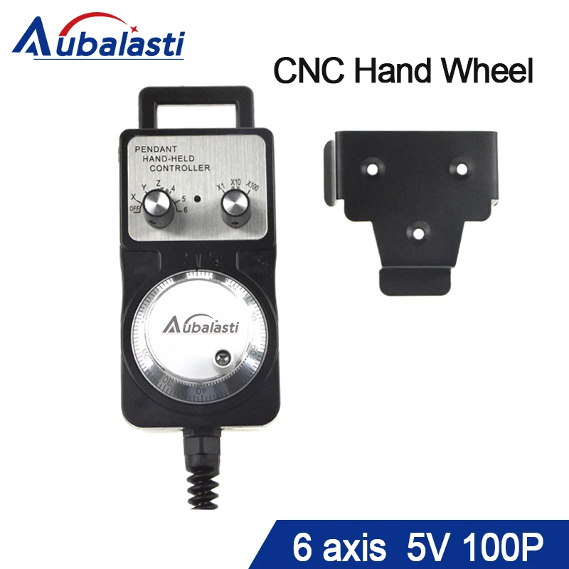 Handwheel pulse generator CNC electronic hand wheel 6 axis MPG MPG diameter 60mm DC5V 6pin pulse 100 use for cnc router machine Handwheel pulse generator CNC electronic hand wheel 6 axis MPG MPG diameter 60mm DC5V 6pin pulse 100 use for cnc router machine