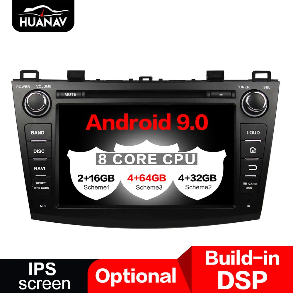 Best DSP Android 9.0 Car GPS Navigation DVD Player For Mazda 3 Axela 2009-2012 Auto stereo radio multimedia player tape recorder 4+64 0 Best DSP Android 9.0 Car GPS Navigation DVD Player For Mazda 3 Axela 2009-2012 Auto stereo radio multimedia player tape recorder 4+64 0
