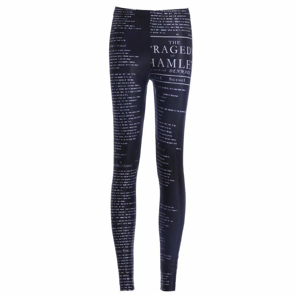 Plus Size 2017 Polyester Women Leggings Elastic High Waist