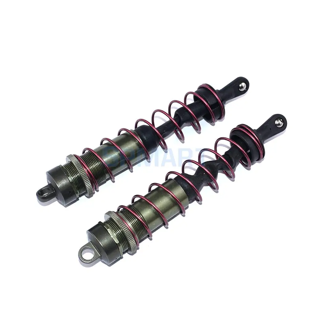 1 Pair 1:8 RC Car Buggy Monster Trunk Truck Rear Shock Absorber for HOBAO ZD Racing JLB HSP EM Racing ZD Racing DHK