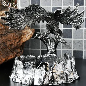 

Vintage Eagle Ashtray Cigar Cigarette Hawk Ash Trays Home Decoration Collection Metal Crafts Birthday Gifts For Men Male Father