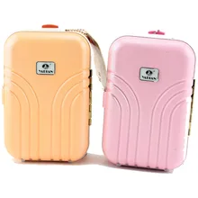 Clockwork Dream Dance Girl Suitcase Music box with ballerina Jewelry Earing Ring Holder Storage Box Wedding Musical Box For Sale