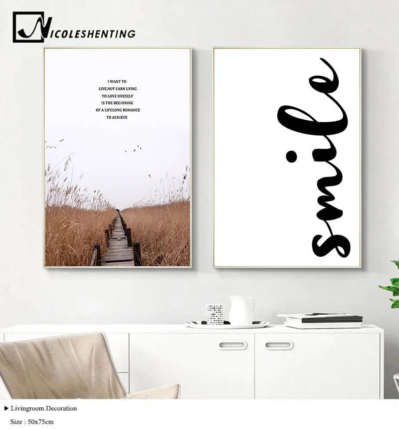 Heart-longing-Wall-Art-Prints-and-Posters-Nordic-Ins-Canvas-Painting-for-Living-Room-Decoration-Wall - 