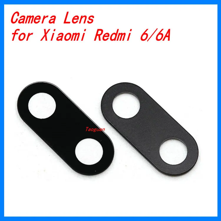 2 шт./лот XGE задний объектив камеры стекло Замена для Xiaomi Redmi 6 Redmi 6A 6pro высокое качество