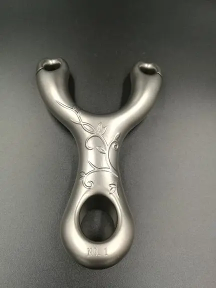 TC21 титановый сплав CNC высокого класса круглый глаз патч традиционные рогатки. Без