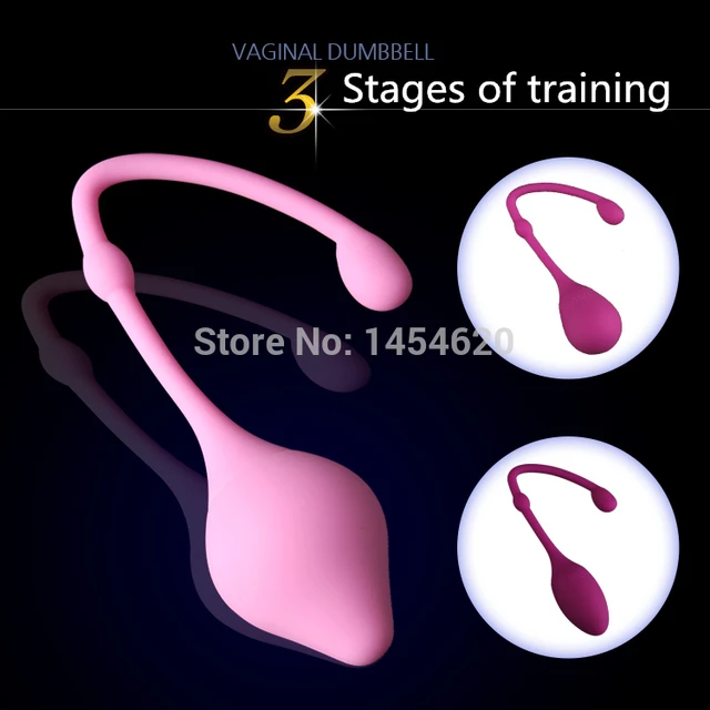 3 Pcs / 1 Set 2014 New Design Vaginal Dumbbell Toys Shrink