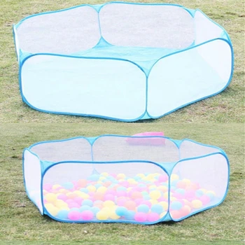 Kids Play Game House Tent Pool Ocean Ball House Baby Educational Toys Outdoor Fun Sports Lawn Game With Partner Can Be Folded