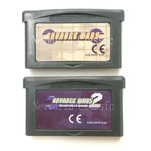 Advance Wars серии для 32 бит видеоигры картридж Консоли Карты портативный плеер Версия США/ЕС