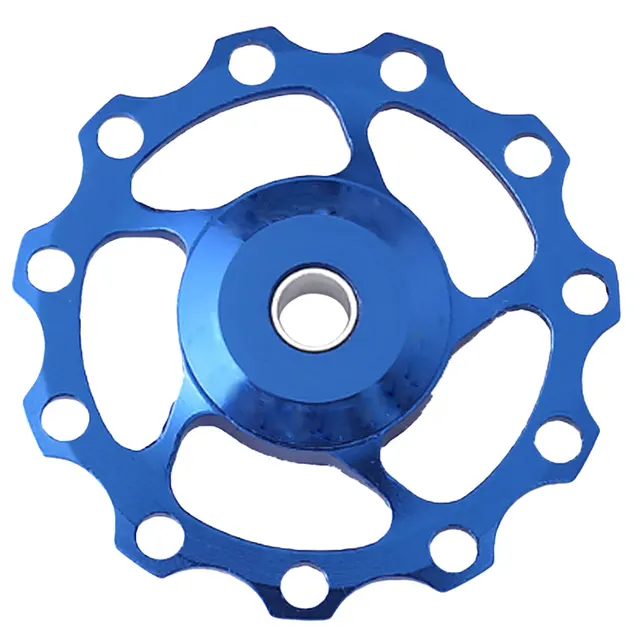 1 Pcs Bicycle 11T Gear Guide Pulley Aluminum Alloy Bearing Jockey Wheel
