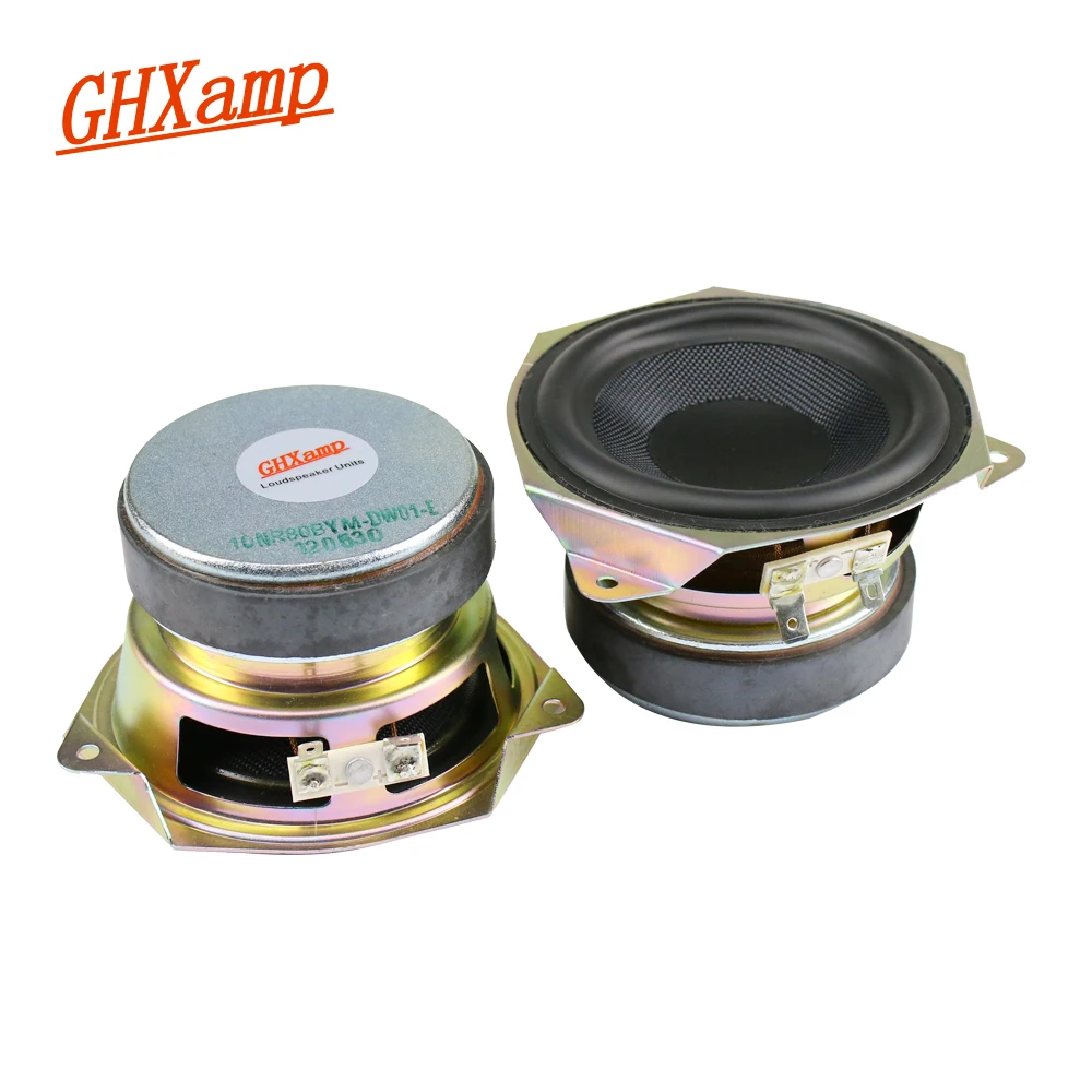 GHXAMP 4 дюймовый низкочастотный динамик Ом 30 Вт тканый горшок HIFI домашний кинотеатр