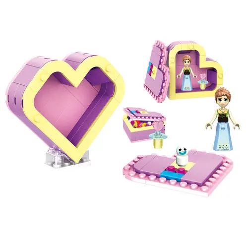 

Legoing Figures Block Box Figure Assemble Girls Gifts Building Blocks Toy Friends Princess Toys for Children Compatible Legoings