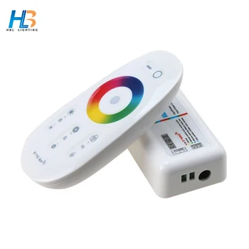 

2.4G RGB LED Controller 18A DC12-24V Touch Screen Remote Control for 5050 3528 RGB LED Strip light led ribbon