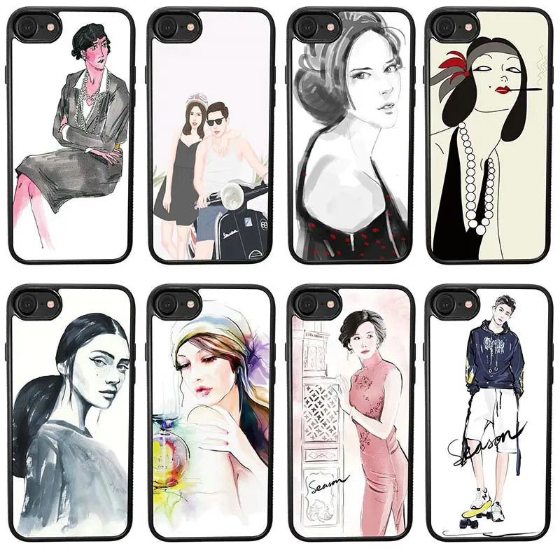 Сотовый Чехол Для Телефона Жесткий пластиковый Защитите для Iphone 4 4s 5 5S SE 6 6S 7 8 плюс