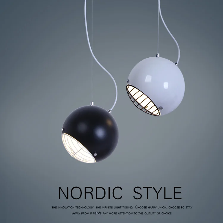 Modern Baseball Pendant Light Hanging Contemporary Pendant Lamp Creative Ball Pendant Lighting Fixture For Home Restaurant (8)