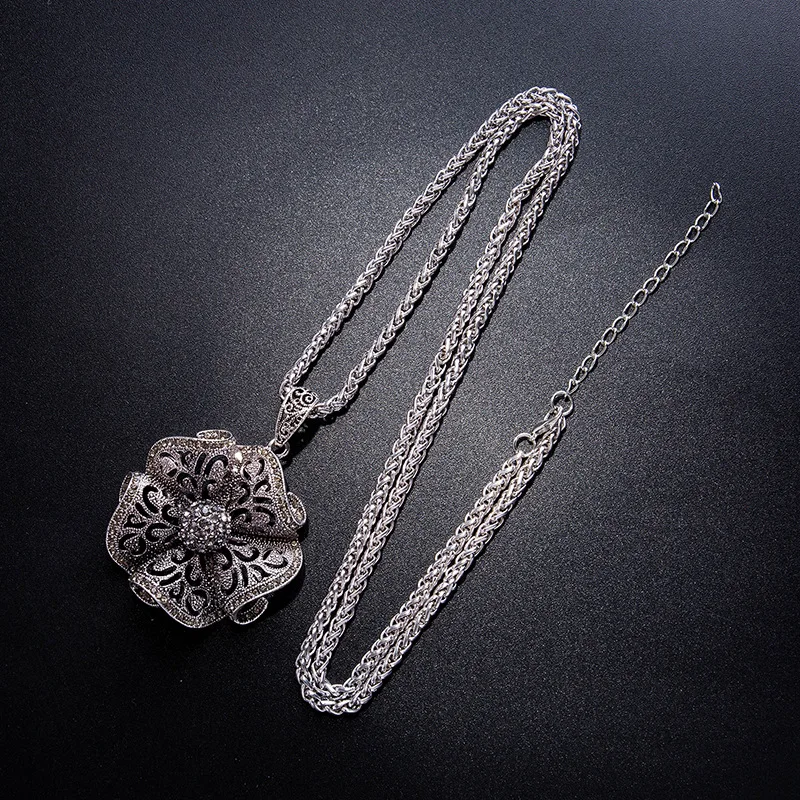 Женское винтажное ожерелье с подвеской в виде цветка|pendants for women|drop necklacenecklace drop |