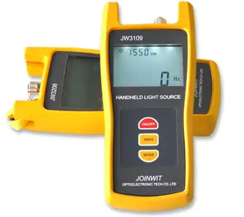 

JW3109 Fiber Optic Light Source 1310/1550/1625nm Fiber Red Light Source FTTH Fiber Tester Communication Instrument