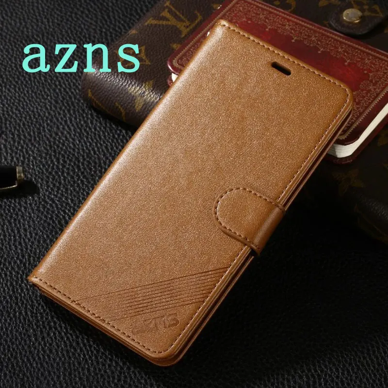 

azns For Meizu M2 Note Case Cover Luxury Leather Flip Case For Meizu M2 Note Ultra Thin Business Wallet Phone Bags Case Cover