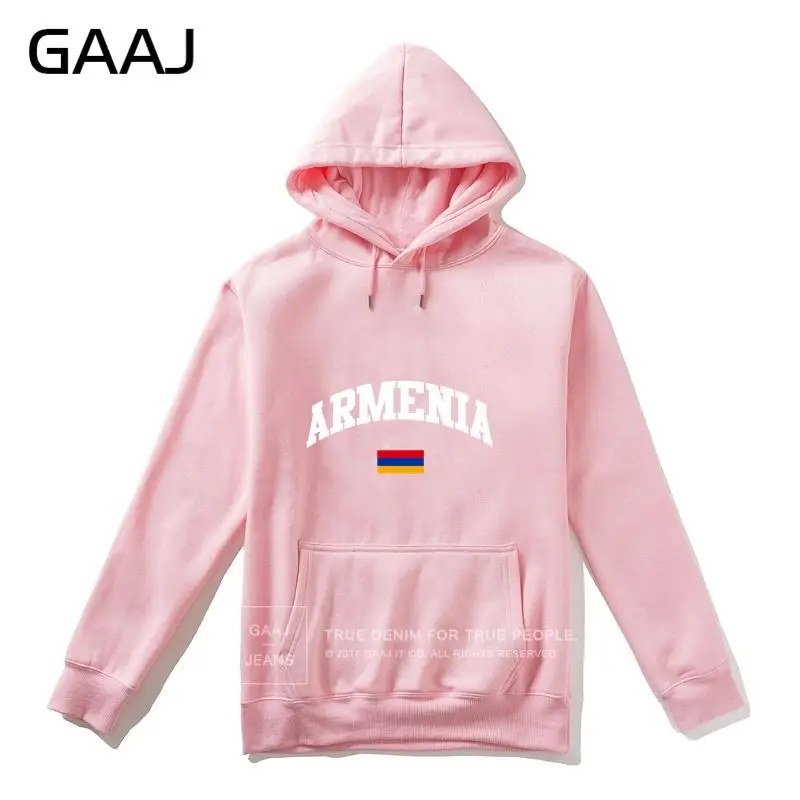 GAAJ Ar, мужская толстовка с флагом ia, женская брендовая мужская куртка, хлопковая толстовка, флисовая Мужская толстовка, Homme#77UO3 - Цвет: Pink