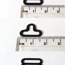 25 sets Bow Tie Hardware Necktie Hook Bow Tie or Cravat Clips Fastener to Make Adjustable Straps on Bow Tie dip 19mm/13mm inner