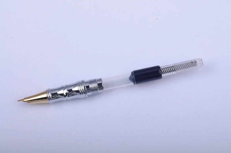 Duke Роскошная тонкая перьевая ручка для дам 0,38 мм дополнительный тонкий наконечник металлические чернильные ручки для подарка офисные и школьные канцелярские принадлежности