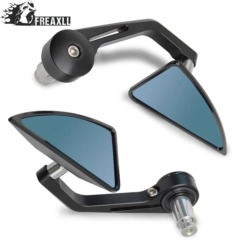 

Universal 7/8"" 22mm handle bar motorcycle bar end mirror Motorcycle Mirror Accessories For YAMAHA YBR 125 BMW F 800 R Suzuki