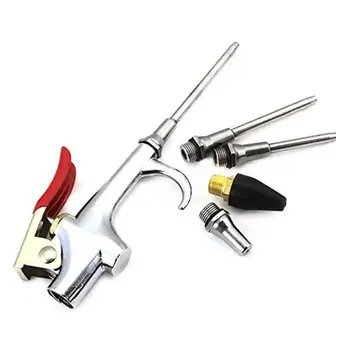 

5PCS/set Air Compressor Compressed Nozzle Blow Gun Kit Blower Tool Zinc Alloy Nozzle Cleaning Tool For Compressor Accessories