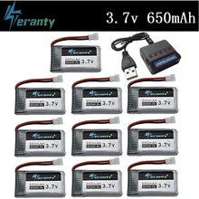 Original 650 v 3.7 mah Lipo Bateria Para X5 X5C X5SC X5SW X6SW H9D H5C M68 FY550 HJ818 HJ819 L15FW 852540 Rc Quadcopter Peças De Reposição