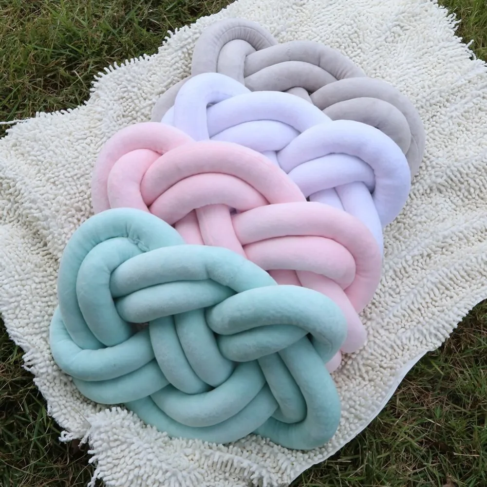 Buy Creative Knotting Pillow With Cotton Core
