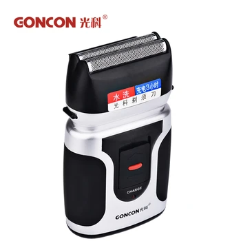 

Fast Rechargeable Reciprocating Double Blade Mini Men's Shaver Face Care Hair Mustache Razor Shaving Machine Pop-up Trimmer