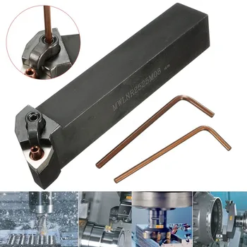 

Stainless steel MWLNR2525M08 Index External Right Hand Lathe Turning Holder Tool + 2 Wrench For Lathe Turning Tools Wholesale