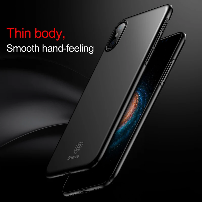 

Baseus Luxury phone case For iphone X case Ultra Thin Slim cover phone Protection silicone coque cases for iPhone X Fundas Capa