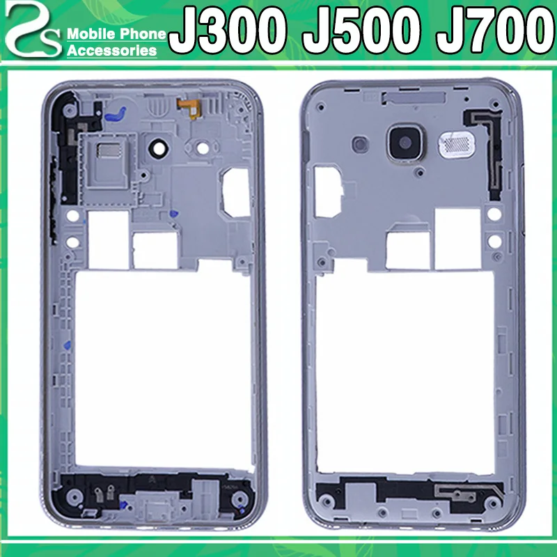 

10pcs New J700 Middle Frame For Samsung Galaxy J5 J7 2015 J500F J700F Mid Bezel Plate With Camere Lens Side Button
