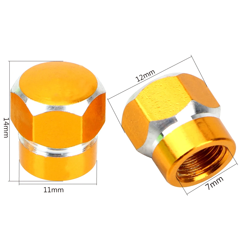4 шт. автомобильные колеса велосипедные воздушные колпачки воздухонепроницаемые Стволовые пылезащитные крышки шина мотоцикла клапан Стволовые колпачки гайки и болты Авто аксессуары