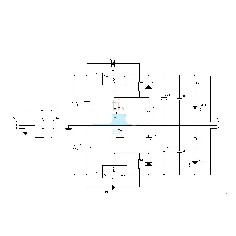 SUNYIMA LM317 LM337 фильтр Регулируемое напряжение блок питания регулируемый непрерывный для предусилителя Headhpone AMP DIY наборы