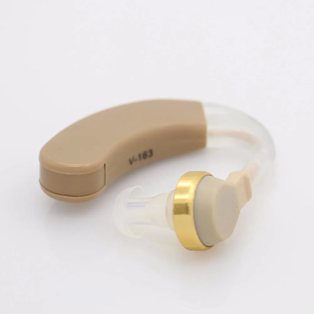 Cheap Hearing Aid Convenient AXON V 163 Personal Sound Voice Amplifier Behind Ear Hearing Aids Hearing Device for the Deaf
