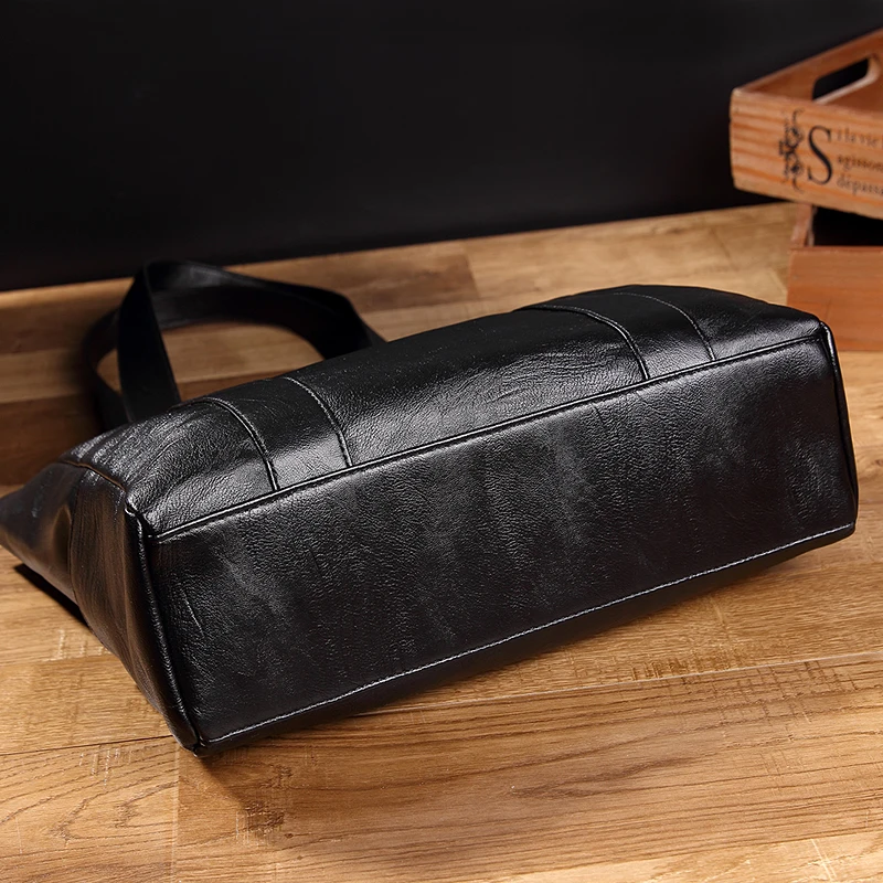 Business commuter ladies bag shoulder bag 2019 Women Leather Handbags Top-handle Bags Female Large Totes Handbags Business work
